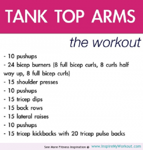 Tank Top Arms Workout