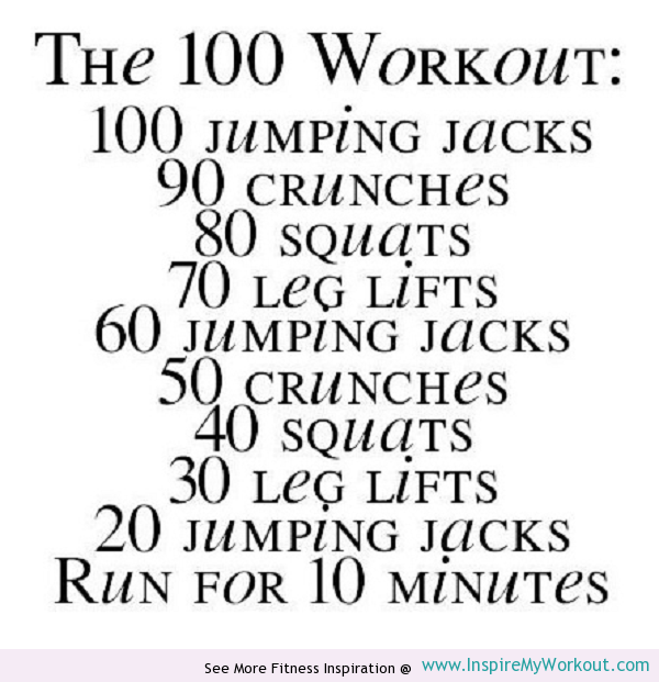 The 100 Workout