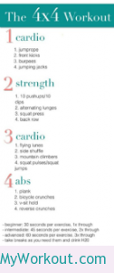 the 4x4 workout