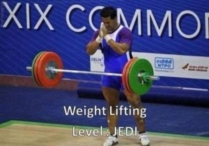 wight lifting jedi level funny