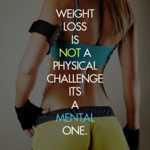 Weight loss is not only physical