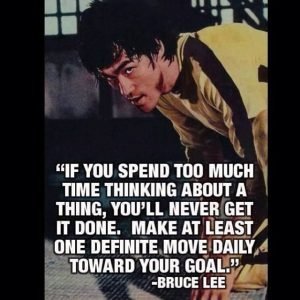 Move toward your goal